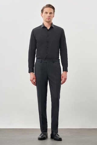 Lacivert Düz Gabardin Esnek Yan Cep Slim Fit Classic Pantolon 1003245209 219 Lacivert
