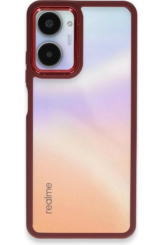 Cosmotex Newface Realme 10 Pro 5g Kılıf Dora Kapak - Kırmızı