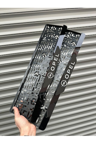 Vipplaka Opel Uyumlu Ortası Mat Plakalık