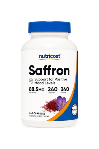 Nutricost Saffron Safran  88.5 Mg 240 Capsules Posi