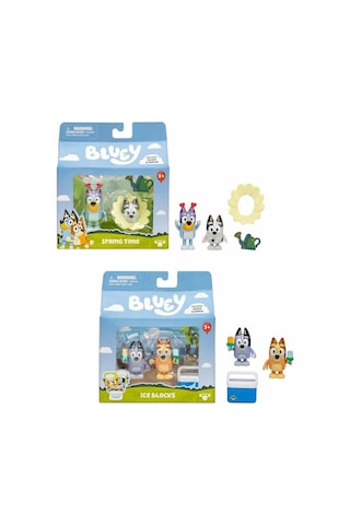 Bluey/18912 Bluey 2li Figür Aksesuarlı Set Asorti
