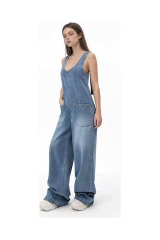Hiccup Squalo Kadın Tulum Açık-orta Mavi Denim