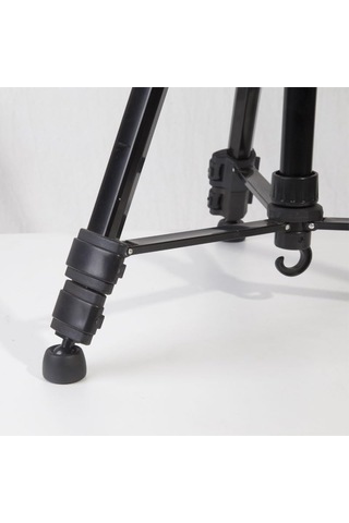688 Profesyonel Fotoğraf Video Tripod 1.70 Metre Su Terazili Ve Asansörlü Taşıma Çantalı Full Set Diğer