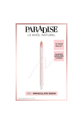 L'Oreal Paris Paradise Le Khol Göz Kalemi 120 Immaculate Snow