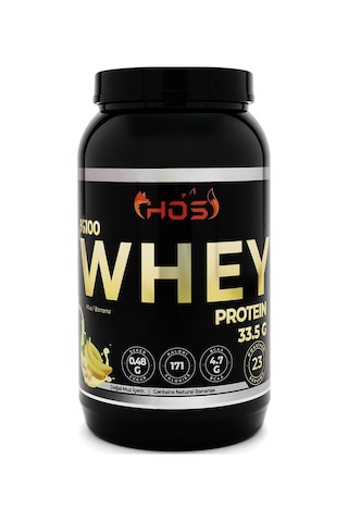 Hos %100 Whey Protein Muz Aromalı - 748gr