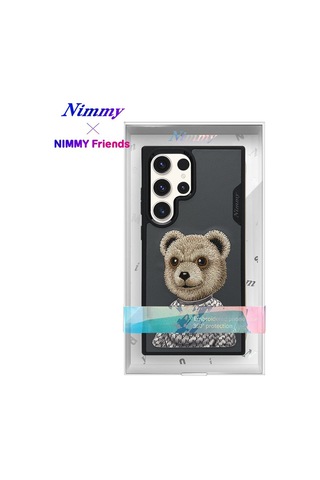 Özel Seri Cihaz Koyu Gri Hediye Samsung Galaxy S23 Ultra Fashion Pet Kılıf 3d