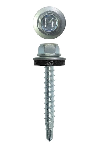 Daxmer Ahşap İçin Çinko Kaplama 4,8x35 Çatı Vidası 250 Adet 273736369 Diğer