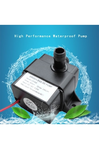 Cbtx 240l/h Ultra Sessiz Akış Hızı Suya Dayanıklı Fırçasız Pompa Mini Dalgıç Su Pompası 001