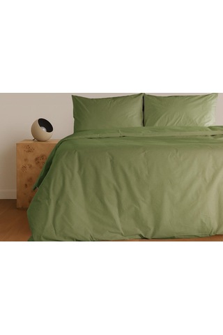 Sleeptown Celia Pamuk Luxury Yıkanabilir Mevsimlik Otel Nevresimi Çift Kişilik Nevresim 200x220 Mint Yeşili Çok Renkli