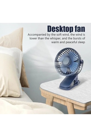Novahub Taşınabilir Mini Klip Fan, Usb Şarj, Sessiz Masaüstü Fan, Yüksek C144-black 01 01