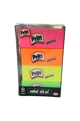 Silgi Mini Asetat 8'li