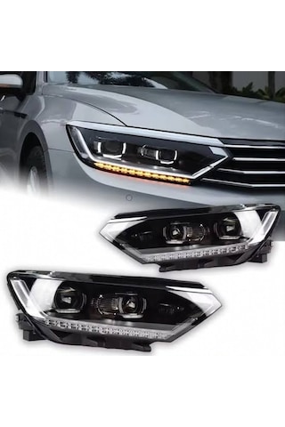 Passat Higline Led Far Kayar Sinyali B8 Uyumlu Sağ Sol Takım