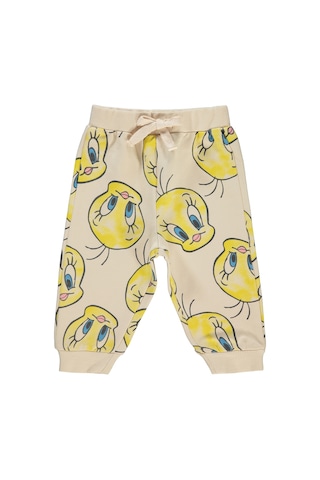 Tweety Kız Bebek Eşofman Altı 6-18 Ay Taş Rengi 42330174424s1-1 Taş