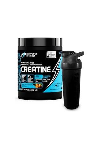Hardpower Nutrition Creatine 80 Servis Mango Ve Mandalina Aromalı  400 G + Shaker