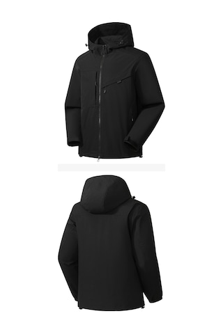 Erkek Dağcılık Nefes Alabilen Rüzgarlık Spor Ceketi Sarı