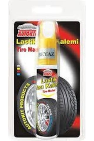 Lastik Yazma Kalemi Beyaz