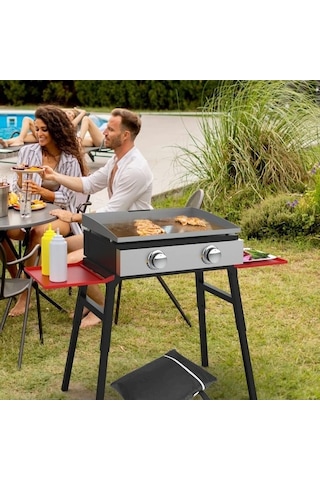 Trendooze Izgara Kapağı, 170x61x117cm, Gazlı Barbekü Kapsar, Yüksek Kapasiteli Grill