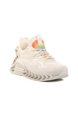 Beyaz Fileli Hava Alabilen Memory Foam Erkek Sneaker Bright M Beyaz