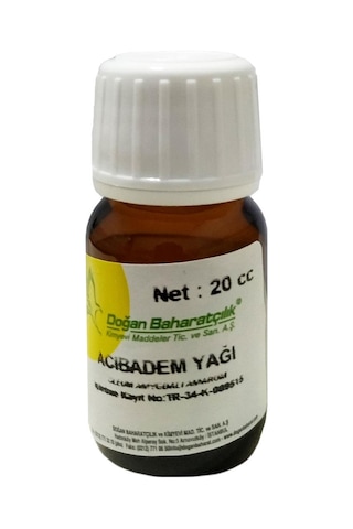 Doğan Baharatçılık Acı Badem Yağı 20 ML