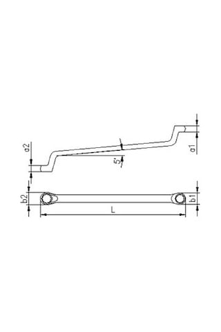 İzeltaş Yıldız İki Ağız Anahtar 14x15 Mm