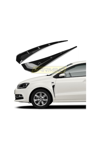 Vw Polo Yan Çamurluk Venti Piano Black 2 Adet