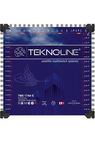 17X64 Sonlu Multiswitch Uydu Dağıtım Santrali Teknoline