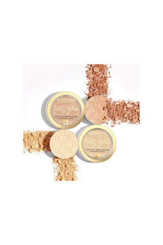 Feel The Glow Diamond Highlighter No 03 Rose Gold