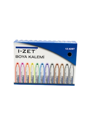 I-zet Paint Marker Kalem Siyah 12 Adet