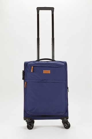 Unisex Kabin Boy Kumaş Valiz 028-03 Lacivert