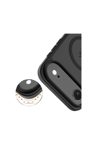 Joko İphone 17 Air Kılıf Jota Seri Magsafe Kapak Siyah