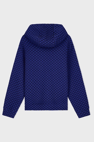 Armani Exchange Logolu Pamuklu Regular Fit Kapüşonlu Sweat Erkek Sweat Xm002903 Af10818 Mb036 Mavi-siyah Mavi - Siyah