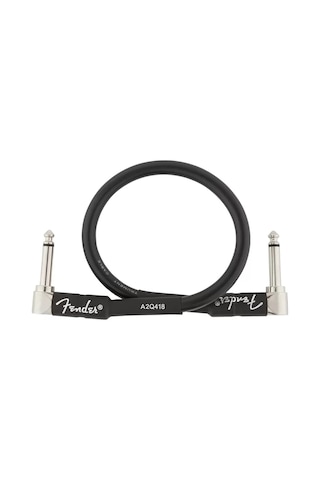 Fender Professional L/l Uçlu 30cm Siyah Patch Kablosu