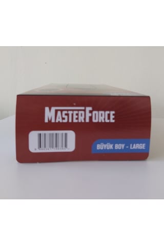 Masterforce Siyah Nitril Kalın Eldiven Large(L) Beden