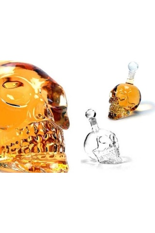 Crystal Head Kuru Kafa Cam Şişe 350 Ml 3855796
