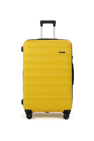 Cotpoly Home Babil Lüx Abs Büyük Boy Valiz 75 Cm Sarı