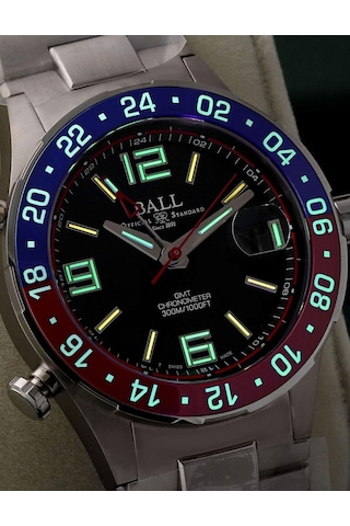 Ball D3038a-s2c-bk Erkek Kol Saati Gümüş