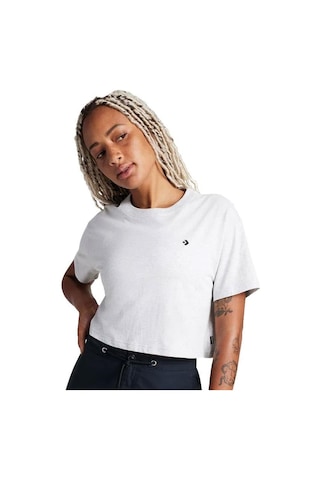 Converse Sporty Boxy Kadın T-shirt 10027625 SIYAH