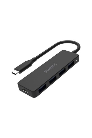Philips Swr1603g/93 Siyah 20 Cm Kablolu Type-c To 4xusb 3.0 Çoklayıcı-216710