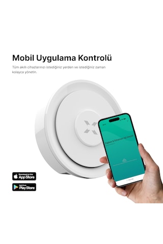 Xenon Smart Zigbee 3.0 & Ethernet Akıllı Ev Ağ Geçidi Mobil App K