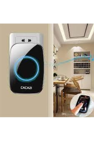 Kablosuz  Uzaktan Kumandalı Kapı Zili -Su Geçirmez Koruyucu Kapak