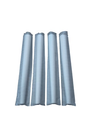 Gürgen Ahşap Sandalye Sehpa Ayağı Metrik-8 Vidalı 42 Cm - 4 Adet Beyaz Renk