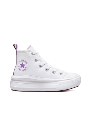 Converse Chuck Taylor All Star Move Platform Kadın Günlük Ayakkabı A03667c Beyaz-beyaz Beyaz