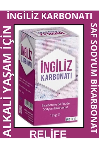 Re-Life Saf İngiliz Karbonatı 125 G