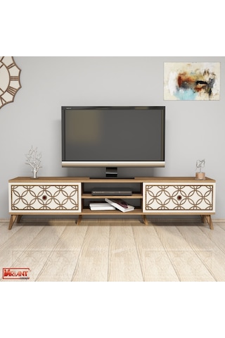 Variant Class Tv Ünitesi - Ceviz / Krem