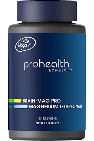 Prohealth Magnesium L-threonate Magtein Brain Health Cognitive Memory & Focus 90 Caps Aromasız