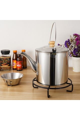 Wezone Siyah Dışarıda Kullanım Demir Isı Yalıtımlı Tencere Tutucu, Kamp İçin Kaymaz, Taşınabilir Çok Amaçlı Su Kaynaklama Stantı Siyah