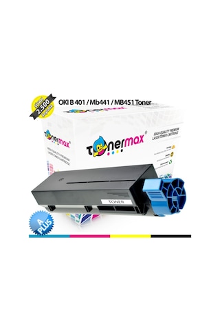 Tonermax Oki B401 / Mb411 / Mb441 / Mb451 / 44992404 A Plus Uyumlu Toneri