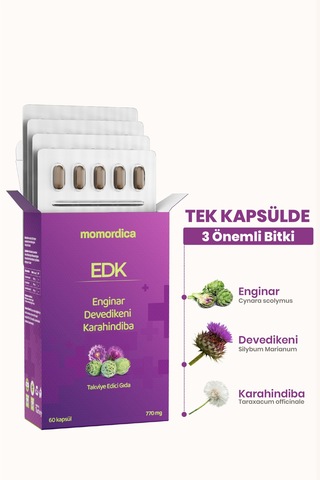 Edk Enginar-devedikeni-karahindiba Kapsül