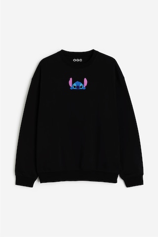 Ogc Stitch & Angel Kombin Sweatshirt Siyah