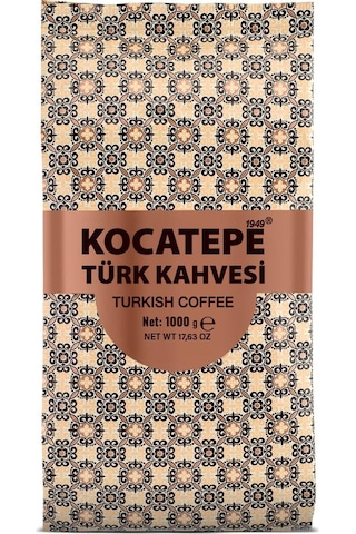 Kocatepe Türk Kahvesi 1000 Gr X 4 Adet Öğütülmüş